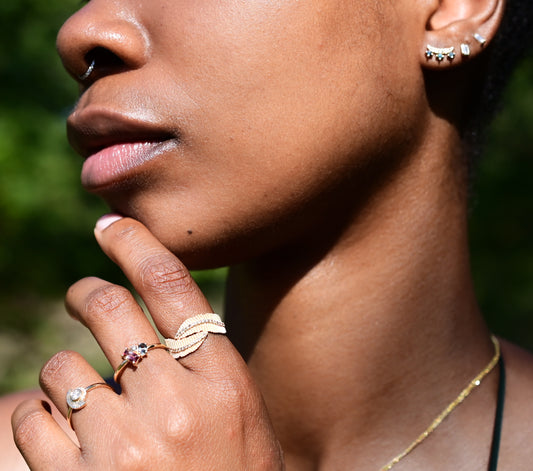 Sunblink Studs Diamond - Miarante