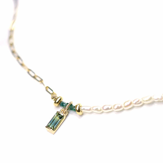 Tiny Dancer Necklace Sapphire