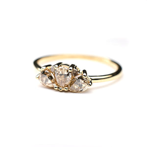 
                
                    Load image into Gallery viewer, Ava Ring Champagne Diamond
                
            