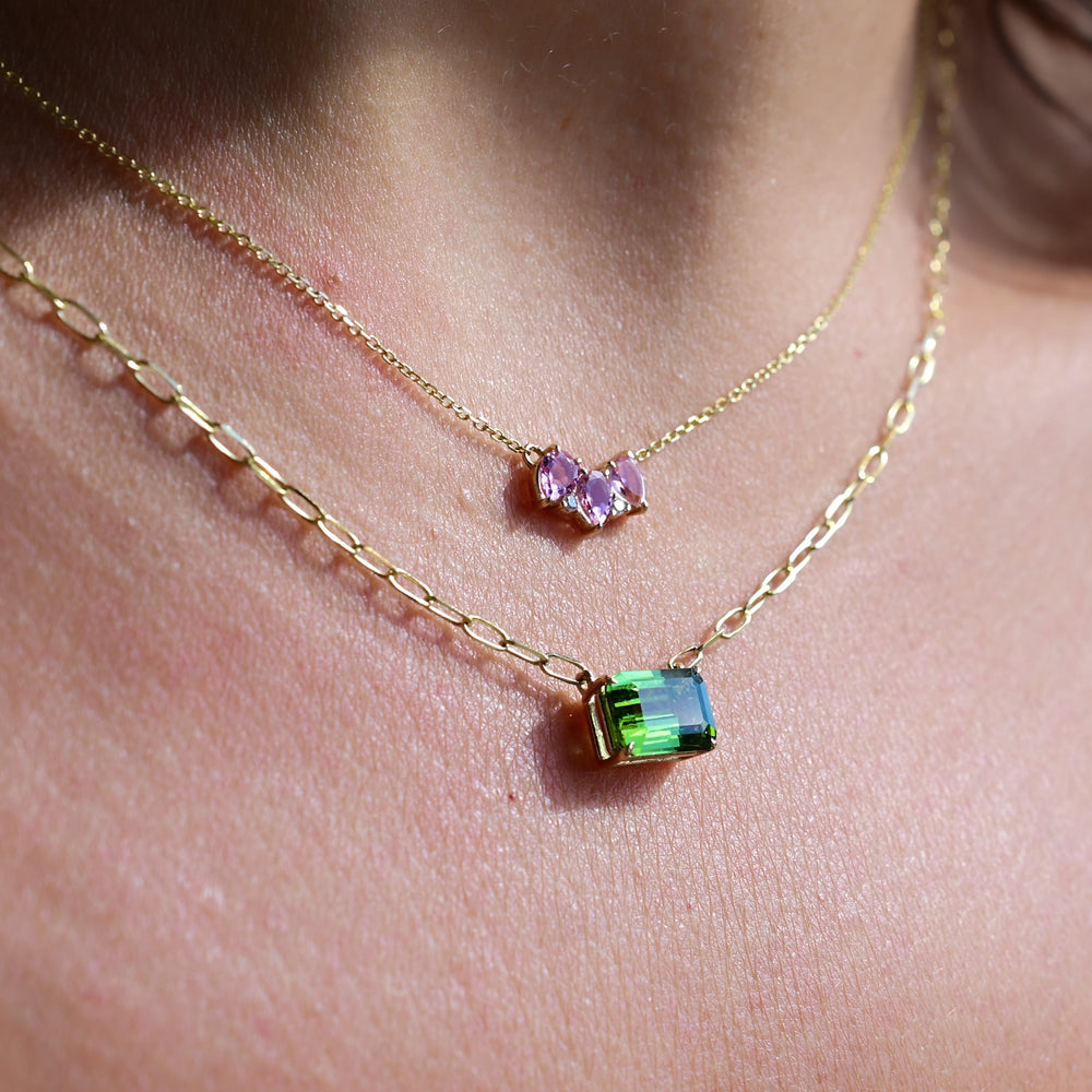 Evie Necklace Tourmaline