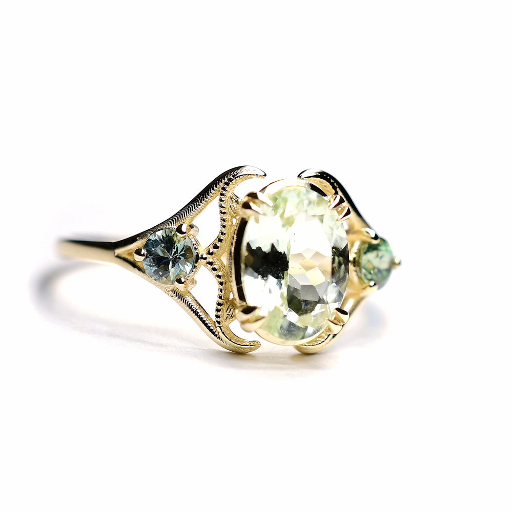 Clova Ring Tourmaline & Sapphire