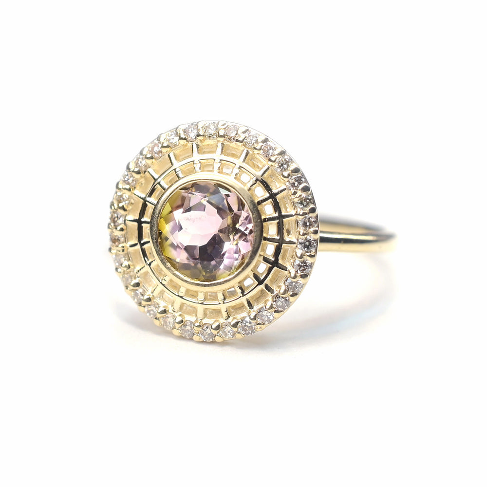 Tantallon Ring Champagne Diamond