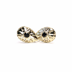 Black Diamond Arisaig Studs - Miarante