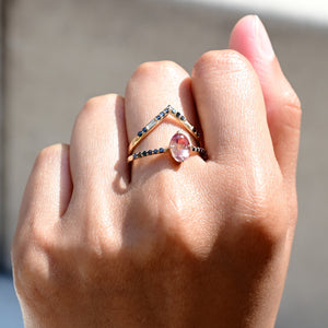 Black Diamond Annabel Ring - Miarante