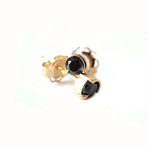 Black Diamond Tay Studs - Miarante