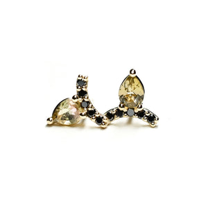 Black Diamond Leven Studs - Miarante