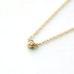 Mini Diamond Orb Necklace - Miarante