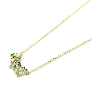 Rain Necklace Tourmaline