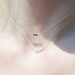 
                
                    Load image into Gallery viewer, Black Diamond Sileas Necklace - Miarante
                
            