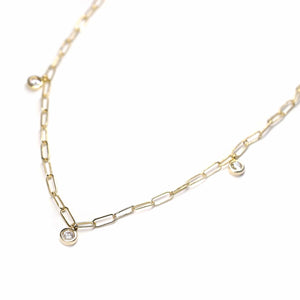 Diamond Spindrift Necklace - Miarante
