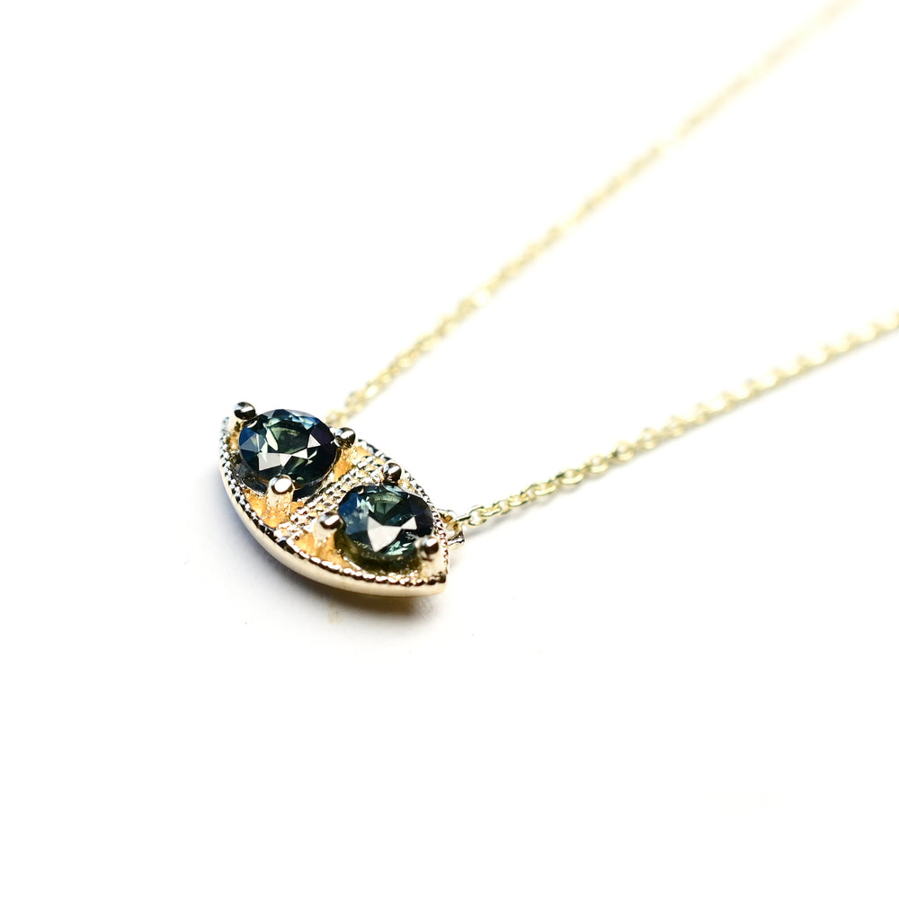 
                
                    Load image into Gallery viewer, Sapphire Tiree Necklace - Miarante
                
            
